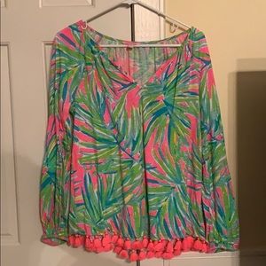 Lilly Pulitzer tassel tunic
